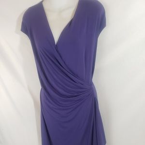 Indigo Tommy Bahama Crossover Side Ruched Dress